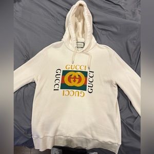 Oversize sweatshirt with Gucci logo